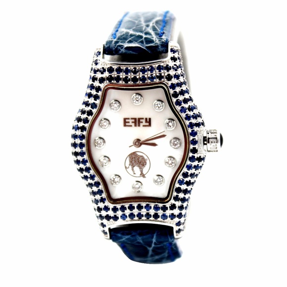 Mini Broadway Sapphire Mother-of-pearl Dial Watch main image 5